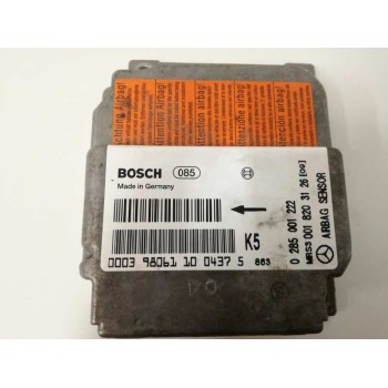 Recambio de centralita airbag para mercedes-benz clase a (w168) 140 (168.031) referencia OEM IAM 0018203126 0285001222 