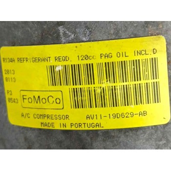 Recambio de compresor aire acondicionado para ford fiesta (ccn) 1.5 tdci cat referencia OEM IAM AV1119D629AB  