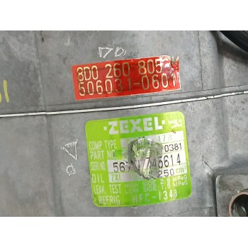 Recambio de compresor aire acondicionado para audi a4 b5 (8d2) 1.9 tdi referencia OEM IAM 8D0260805  5060310601