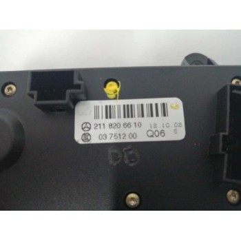Recambio de mando multifuncion para mercedes-benz clase e (w211) berlina 3.2 cdi cat referencia OEM IAM 2118206610 03751200 