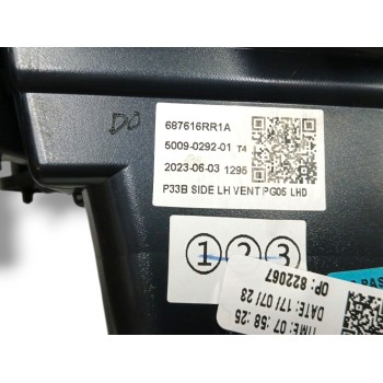 Recambio de rejilla aireadora para nissan qashqai iii (j12) 1.3 dig-t referencia OEM IAM 687616RR1A LADO IZQUIERDO 