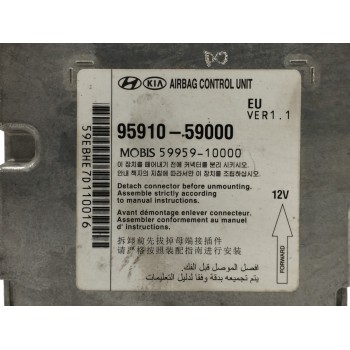 Recambio de centralita airbag para hyundai h350 kasten 2.5 crdi cat referencia OEM IAM 9591059000 5995910000 