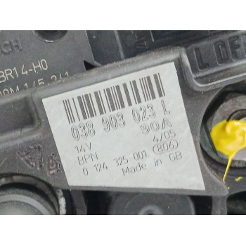 Recambio de alternador para seat ibiza (6l1) 1.9 tdi referencia OEM IAM 038903023L 90A 0124325001