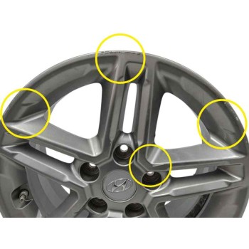 Recambio de llanta para hyundai kona 1.0 tgdi cat referencia OEM IAM 52910J9100 6,5JX16 OFFSET44 5H 5X114