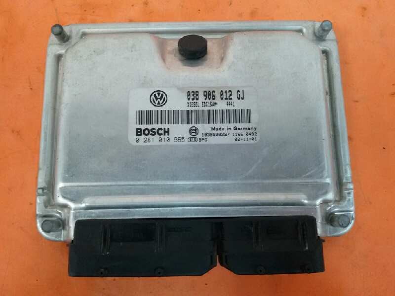 Recambio de centralita motor uce para skoda fabia (6y2/6y3) fresh referencia OEM IAM 038906012GJ 1039S00237 