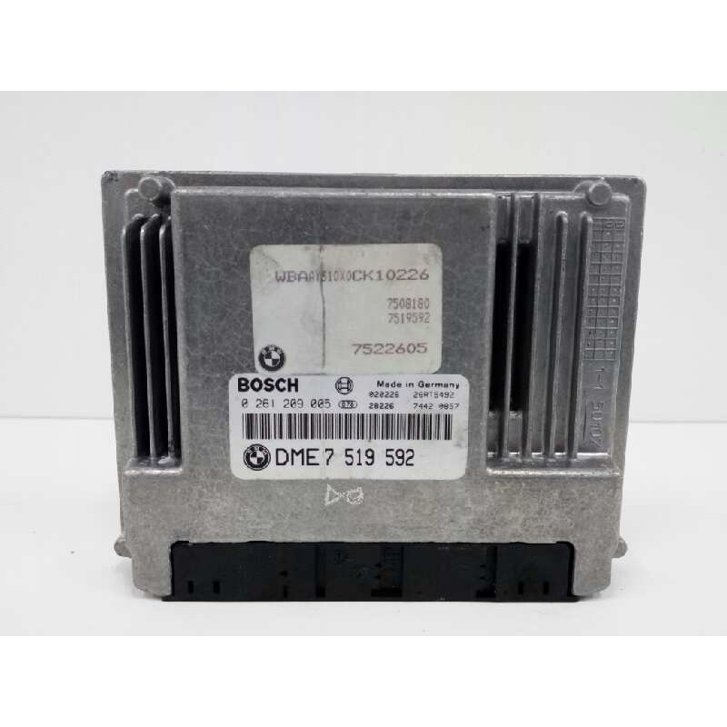 Recambio de centralita motor uce para bmw serie 3 berlina (e46) 316i referencia OEM IAM 7519592 0261209005 