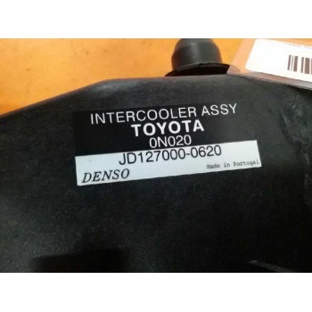 Recambio de intercooler para toyota yaris (ksp9/scp9/nlp9) básico referencia OEM IAM 1270000620  