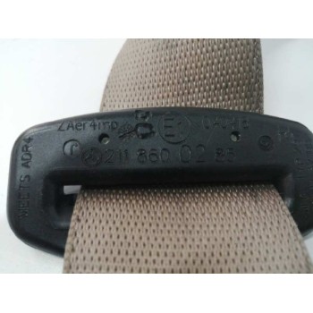 Recambio de cinturon seguridad delantero derecho para mercedes-benz clase e (w211) berlina 3.2 cdi cat referencia OEM IAM 211860