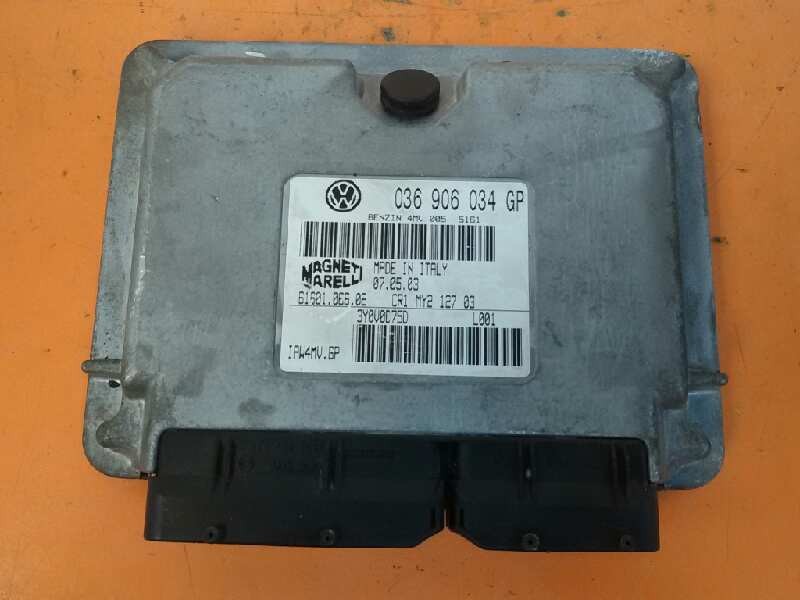 Recambio de centralita motor uce para volkswagen polo (9n1) match referencia OEM IAM 036906034GP 6160106602 