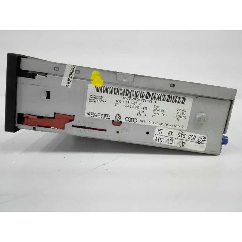 SISTEMA NAVEGACION GPS 4E0910887D