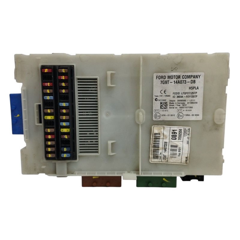 Recambio de caja reles / fusibles para ford mondeo ber. (ca2) 2.0 cat referencia OEM IAM 7G9T14A073DB  