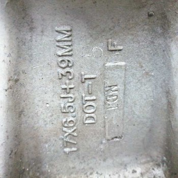 Recambio de llanta para dodge caliber 2.0 16v crd cat referencia OEM IAM 05191765AB 17X6,5J+39 