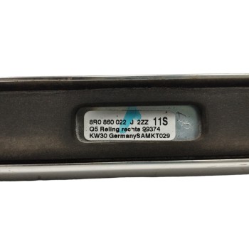 Recambio de barras techo para audi q5 (8rb) 2.0 tdi referencia OEM IAM 8R0860022J 8R0860021 