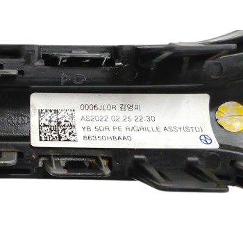 Recambio de molduras delanteras para kia rio iv (yb, sc, fb) 1.2 cvvt referencia OEM IAM 86350H8AA0  