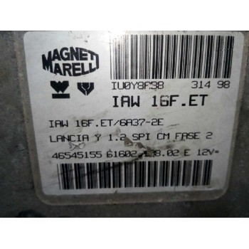 Recambio de centralita motor uce para lancia lancia y 1.2 8v vanity referencia OEM IAM 46545155 IAW16FET 