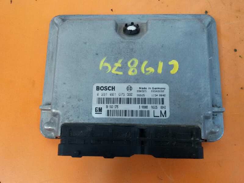 Recambio de centralita motor uce para opel astra g berlina comfort referencia OEM IAM 90562575 0281001675 